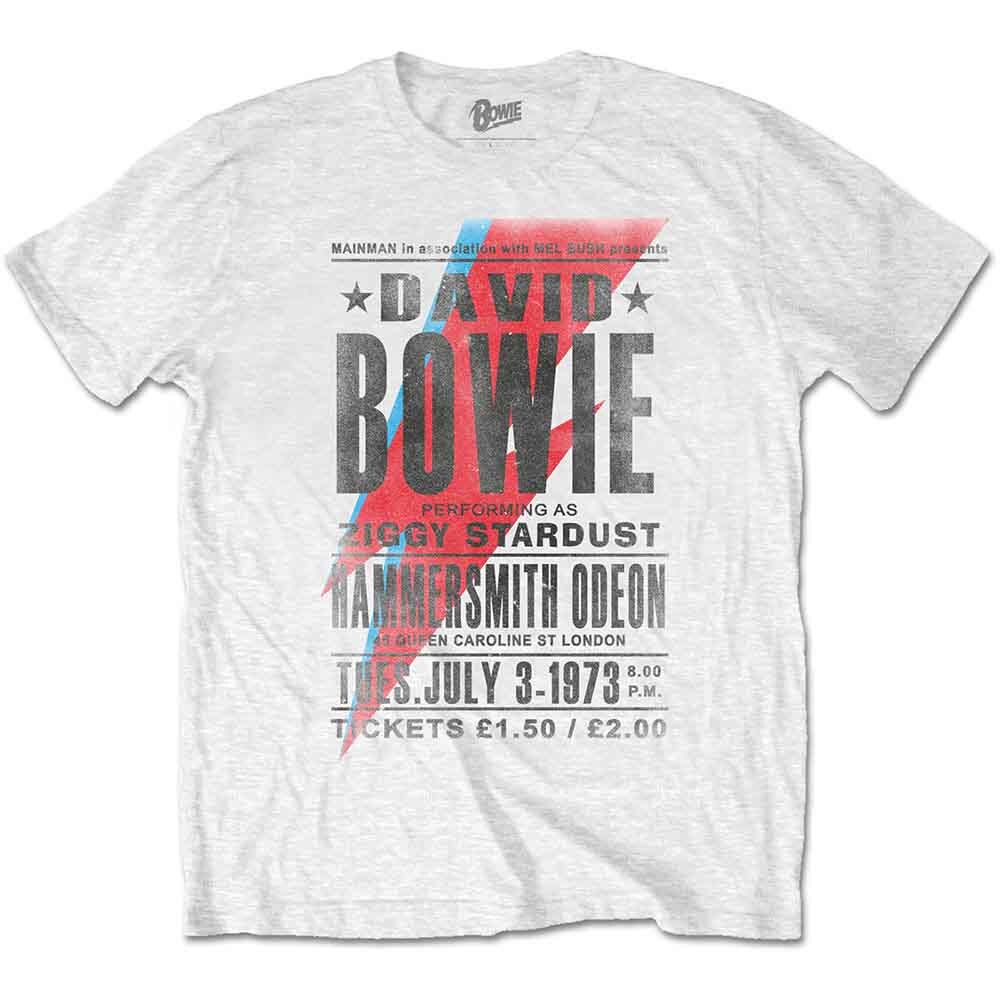 David Bowie - tshirt - Unisex - Large - Short Sleeves - 37 - A500z