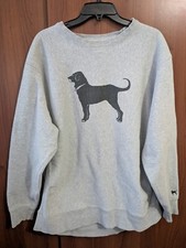 Mens the Black Dog Sweatshirt XL Pullover Gre...