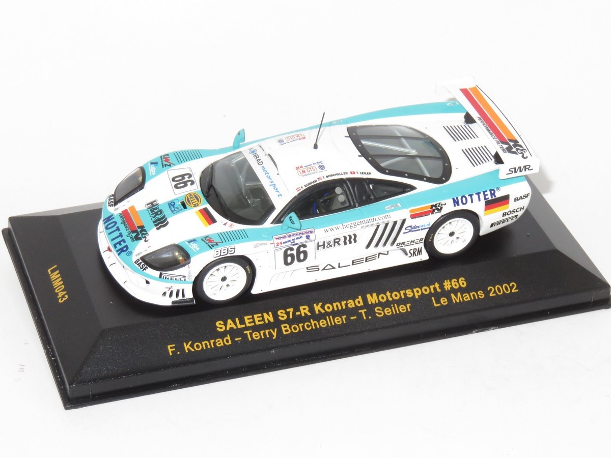 1/43 SALEEN S7-R 24H DU LE MANS 2008 MOLLEKENS BOUVY A SCALE SCALE CAR