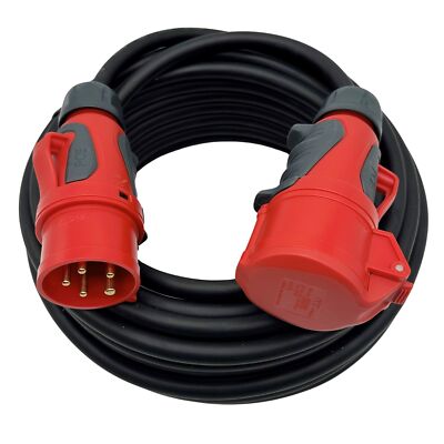 CEE Starkstromkabel 32A PCE GRIP H07RN-F 5x6mm² 2-50m