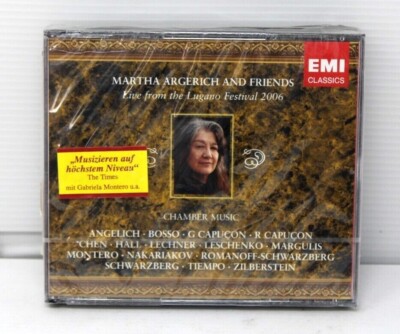 Martha Argerich Live from the Lugano Festival 2006 (3 CD Set) - NEW (Read Item)