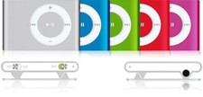 Apple A1204 iPod shuffle 2nd Gen Color Choice  1 GB or 2GB Headphone Bundle