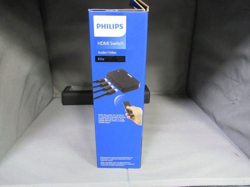 Philips 4 Port 2.2 HDMI Switch With Wireless Remote Control - Black - Picture 2 of 4