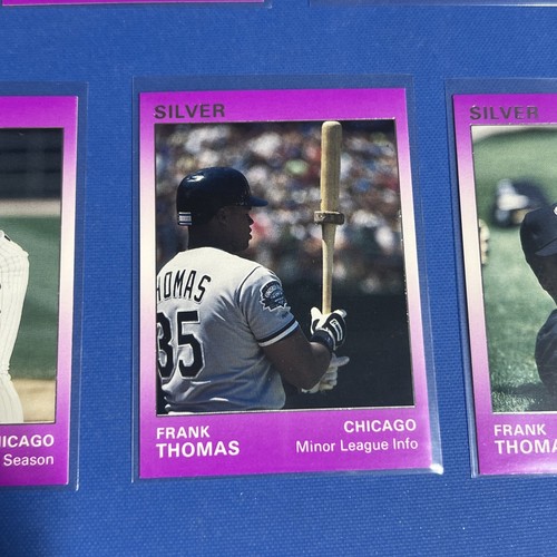 🔥1991 STAR CO. RARE SILVER FRANK THOMAS SET ONLY 400 SETS W/Promo💥Ebay POP 1 - Picture 10 of 23