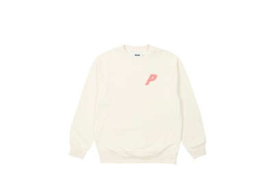 Palace Fleece Tri-Ferg Crew Soft White XL P24CS064 | eBay