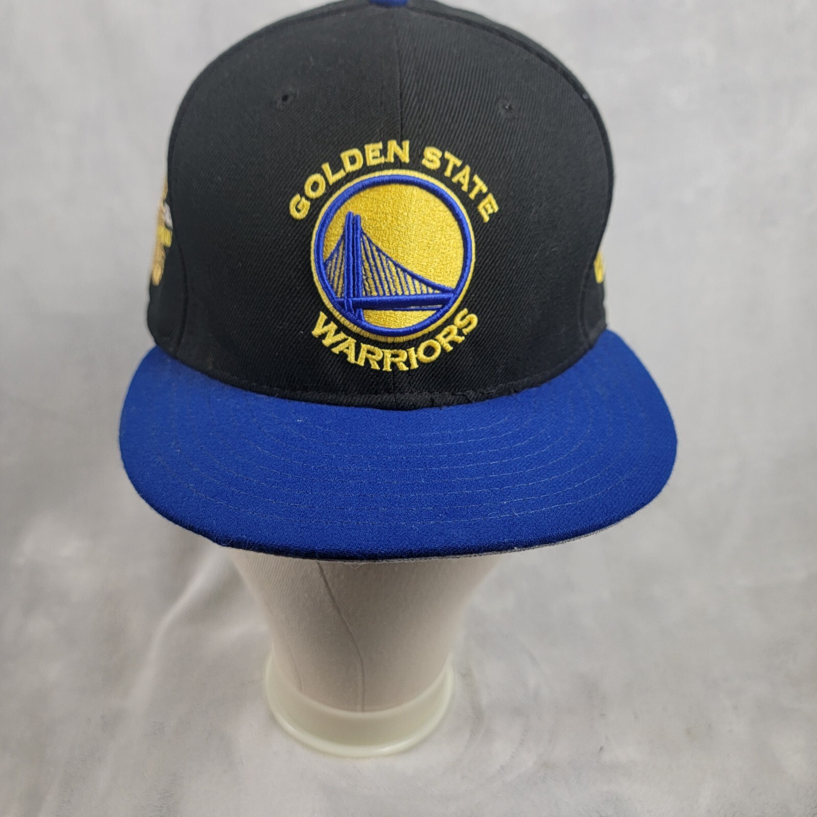 Golden State Warriors Wool Hat Mens New Era 9Fifty USA Made 2015 Championship
