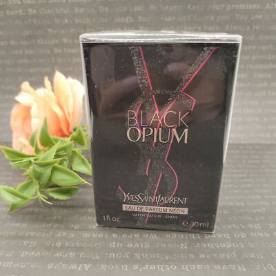 Black Opium NEON By Yves Saint Laurent 1oz/30ml.EDP Spray For