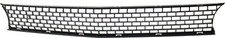 Grille Assembly for 2015-2020 Dodge Charger SRT Hellcat 8 Cyl 6.2L