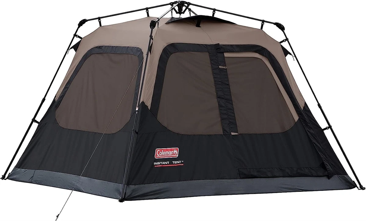 Coleman 4 Person Cabin Tent for Camping with 60 Second Instant
