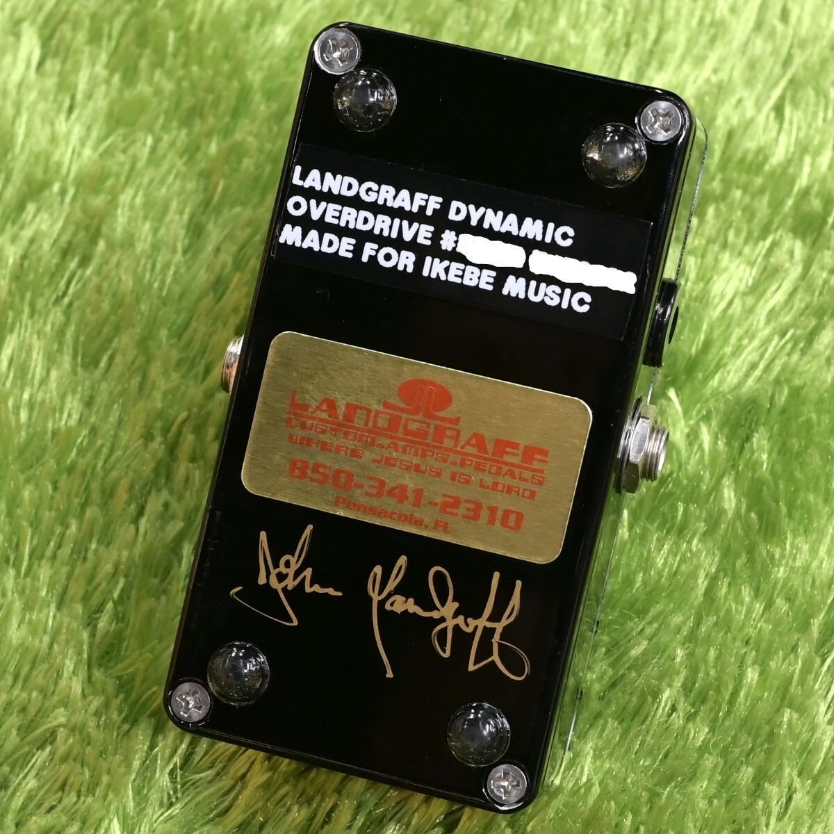 ⭐︎希少 LANDGRAFF DOD DYNAMIC OVERDRIVE USED Landgraff Dynamic Overdrive (DOD) Guitar effects