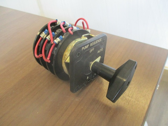Electro Switch Series 24 Pump Sequence Rotary Switch 24303B 20A 600V