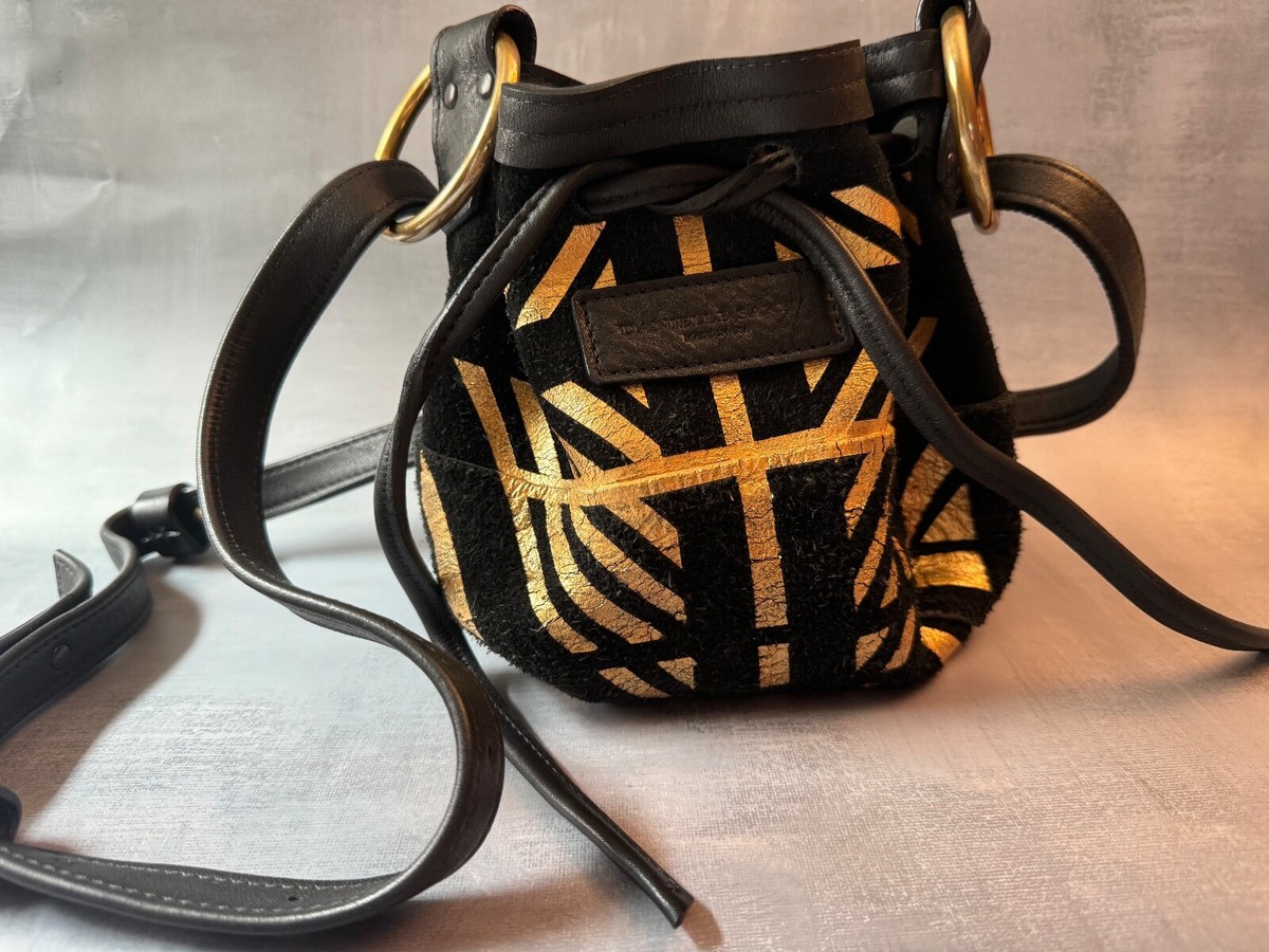 Designer Mini Bucket Bag Designer Caramel Mini Quiver Bucket