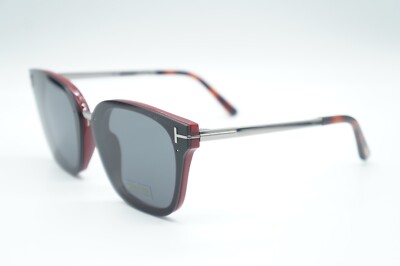 NEW TOM FORD TF 1014 71A BORDEAUX BURGUNDY AUTHENTIC SUNGLASSES