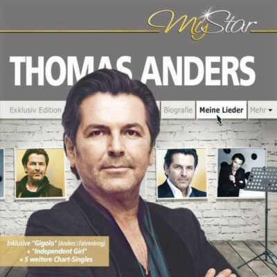 CD Thomas Anders My Star Best of Hits Erfolge Meine Lieder 90er Rare Gigolo Neu