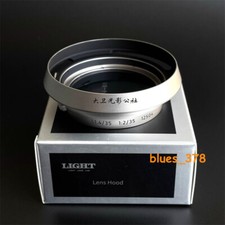 Light lens lab Lens Hood E39 UV Filter Copper Material Leica 12504 M35/2 M35/1.4