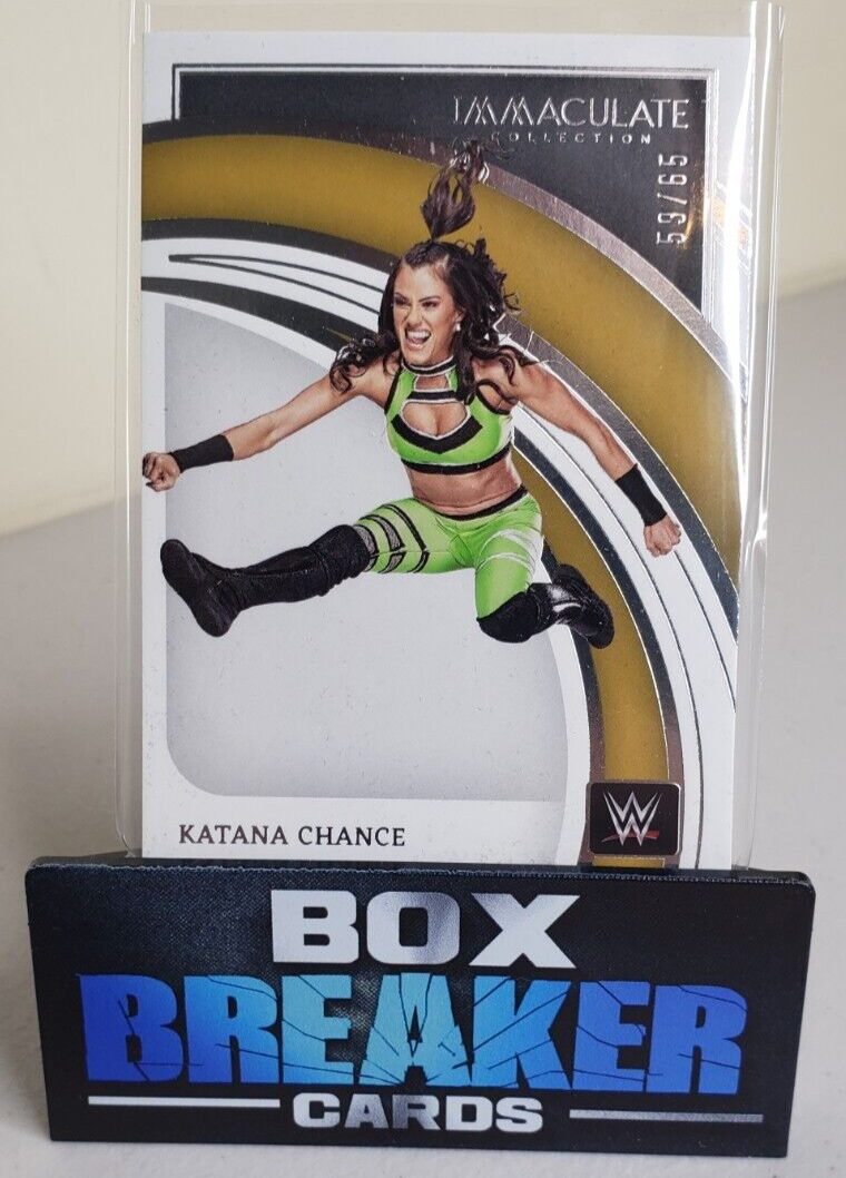 2022 Panini Immaculate #35 Katana Chance Kacy Catanzaro WWE NXT