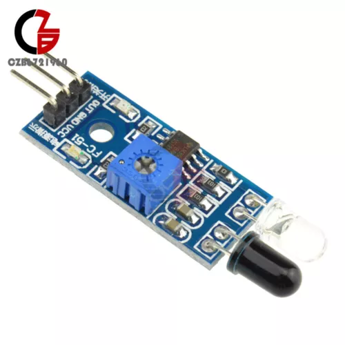 2Pcs IR Infrared Obstacle Avoidance Sensor Module for Arduino Smart Car Robot