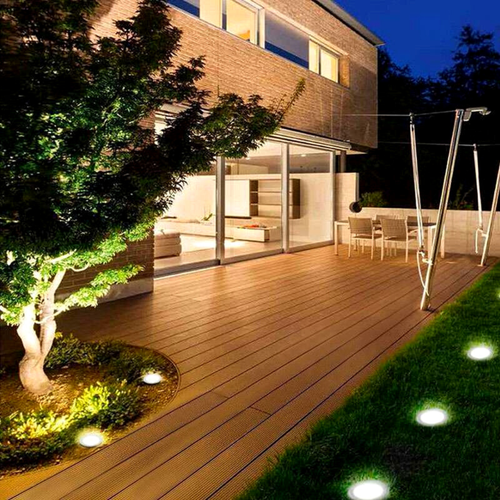 Luz Solar LED Exterior 16 Luces Blanca Impermeable Automática Jardín 12 Horas - Picture 9 of 12