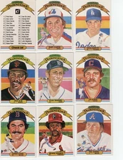 1982 DONRUSS Baseball Complete Your Set 1-250