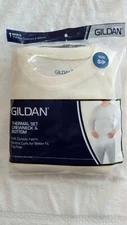 Gilden Men's Thermal Crewneck & Bottoms Set
