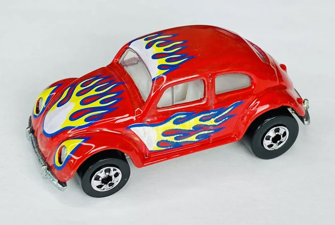 HOT WHEELS BLACKWALL VOLKSWAGEN VW BEETLE BUG, FLAMES TAMPO | eBay