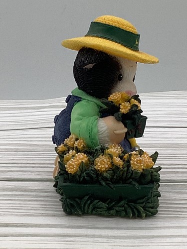 Mary's Moo Moos John Deere Planting For A Bright Future Cow 787094 Figurine - Picture 5 of 8