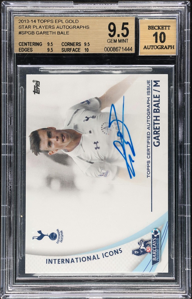 Topps トレカ サッカー Gareth BALE /ベイル/99 PSA10 Topps GARETH BALE ベイル GOLAZO GOLD LAVA - メルカリ