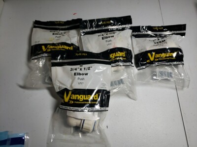 3 Of Vanguard LF21 Push And 1 LF12 Stem, Plumbing Supplies