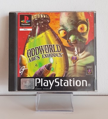 PlayStation 1 Oddworld Abes Exoddus ( PS 1 )OVP+Anleitung A3695