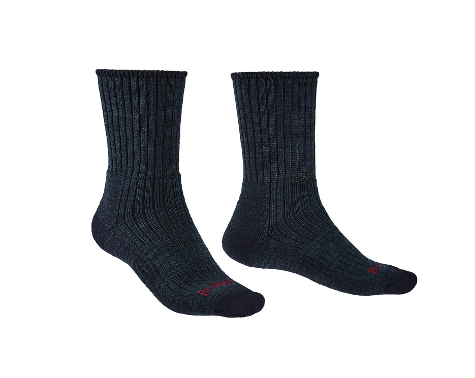 Bridgedale Men’s Hike Midweight Comfort Socks Medium Size 6 8.5 for