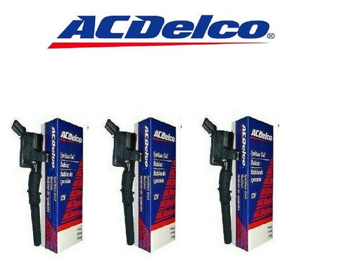 Gmc Acadia Coil Pack 6X Ignition Coil Set And 6pcs Spark Plug For Buick Cadillac CTS GMC 3.6L UF375 E Oem Spark Plugs And Coil Packs