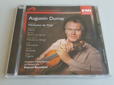 CD Augustin Dumay Ernest Chausson Fauré Lalo Massenet ... Meditation de Thais
