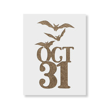 Bats Halloween Stencil - Durable  Reusable Mylar Stencils