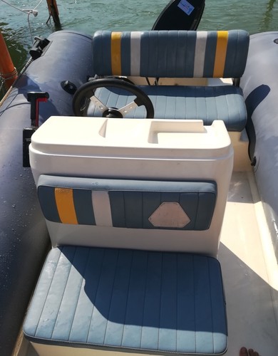 Gommone Callegari Ocean 46 con motore Mercury America 25cv usato e carrello. - Foto 3 di 5