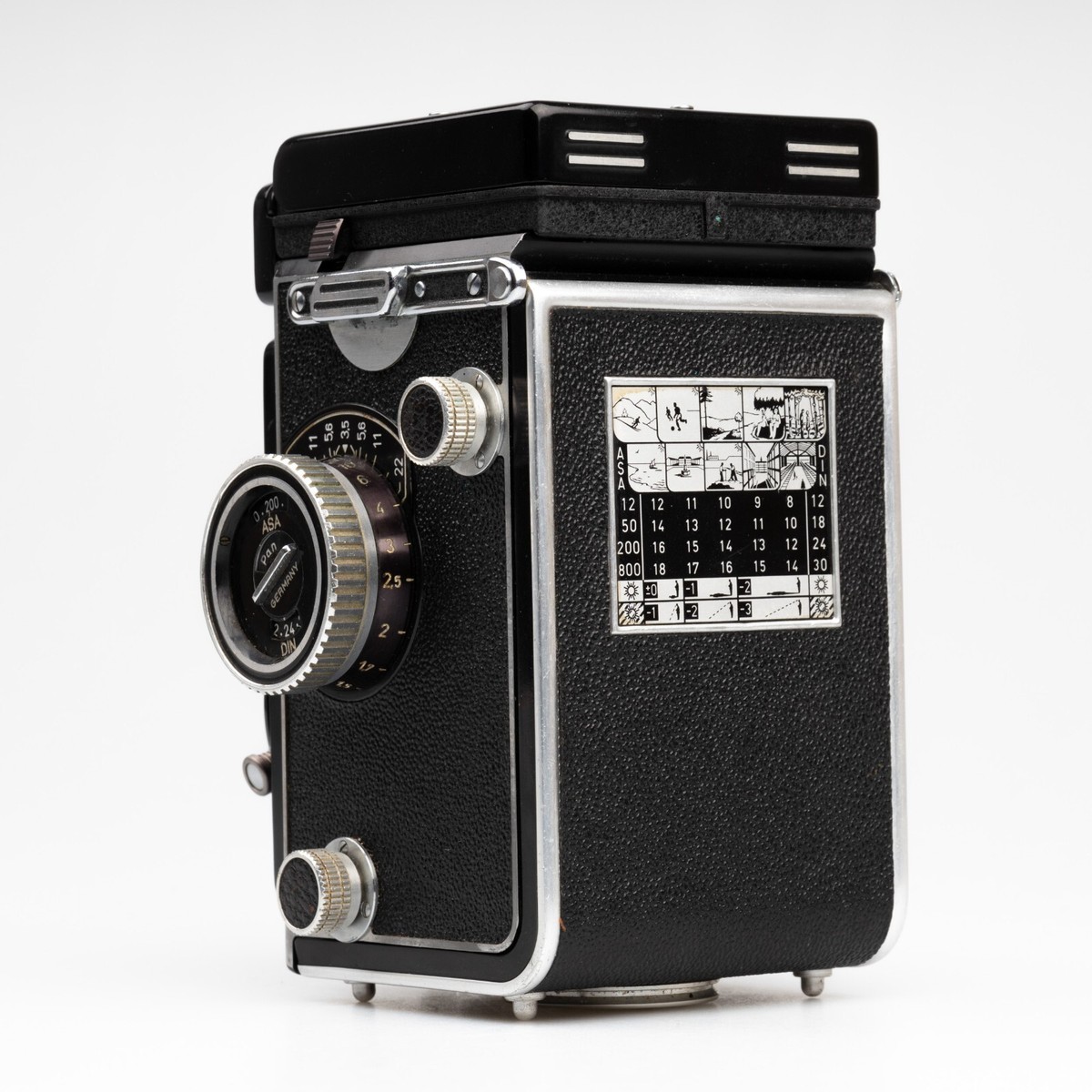 ⭐MINT⭐ SERVICED Rolleiflex T Camera TLR Zeiss Tessar 75mm 3.5 MX