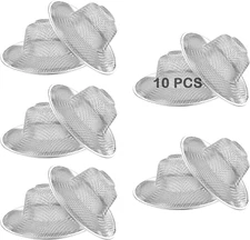 10 Pcs 2.75 Inch Stainless Stainless Steel Mesh Sink Strainer Slop Basket Filter