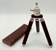 Vintage Biloret Telescoping Tripod - 44 in. Partial Leather Case