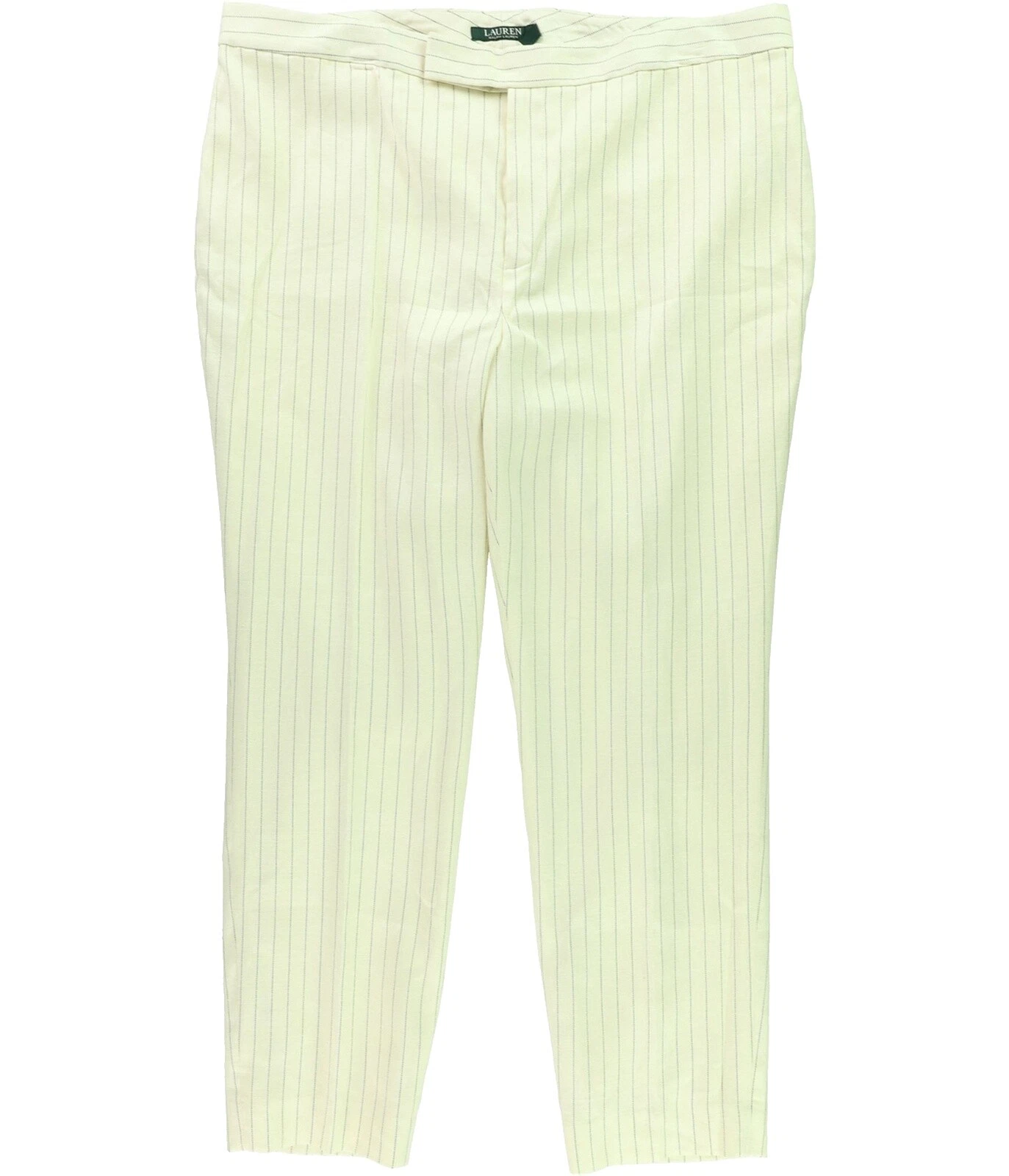 Ralph Lauren White Linen Pants for Women
