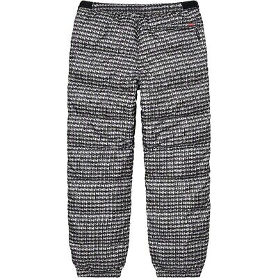 Supreme x The North Face Studded Nuptse Black Pants - Size Supreme x The North Face Studded Nuptse Black Pants - Size
