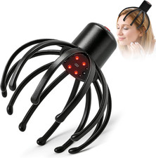 Electric Scalp Massager - 360  Rotation Head Massager with 3 Modes, Waterproof f