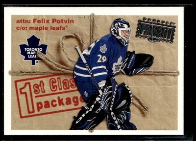 1997 Donruss Priority 1st Class Package A Felix Potvin Toronto Maple Leafs 198