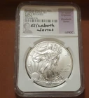 West Point Mint 2017 American Silver Eagle NGC MS70 1 oz .999 Silver