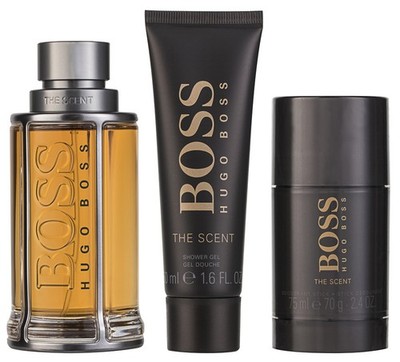 Hugo Boss The Scent PH EDT Set 100ml + 75ml Deo Stick + 100ml DG OVP NEU