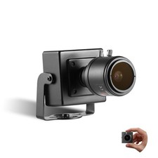 Mini Caméra IP PoE 5MP, Ultra HD 2880x1620P 2.8-12mm Zoom Camera, Caméra réseau
