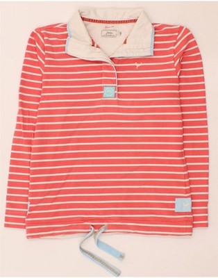 Joules Damen Oversize-Sweatshirt Pullover klassische Passform UK 10 Small rot BT16