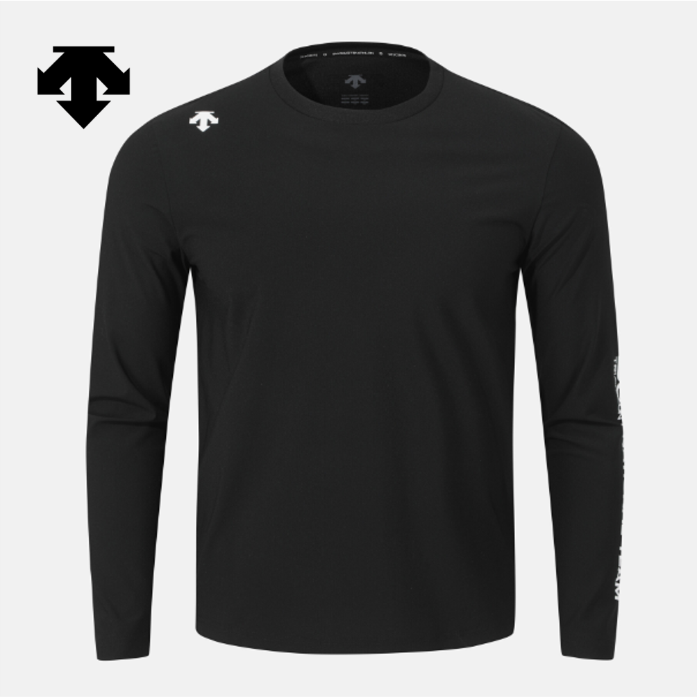 DESCENTE Swiss Triathlon Cooling long-Sleeve T-shirt BLACK ASIAN