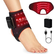 Cordless Red Light Therapy for Ankle Wrist, Portable Near Infrared Light Ther...