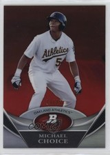 2011 Bowman Platinum Prospects Red 13/25 Michael Choice #BPP43 0qo1
