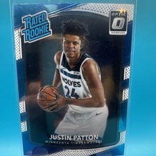 2017-18 Panini Donruss Optic - Rated Rookie Justin Patton #185 (RC) B53