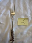 Antique Gorham Buttercup Sterling Silver No Monogram 7 1/2” Dinner Fork